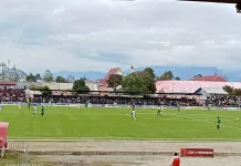 Gol Menit Akhir Obaja Gombo Antar Wamena United ke Final Liga IV