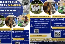 Sekolah Papua Harapan Wamena Buka Pendaftaran Siswa Baru Tahun Akademik 2026/2027