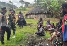 Satgas Yonif 511/DY Fasilitasi Mediasi Warga Binilani dan Gilo di Distrik Malagai