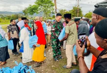 TNI dan Pemkab Jayawijaya Bersinergi dalam Safari Ramadhan
