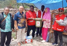 PMI Papua Salurkan Bantuan untuk Korban Kebakaran di Tolikara