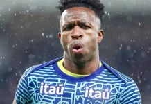 Vinicius Jr Menepi dari Latihan jelang Laga Kontra Kroasia