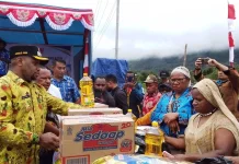 Pasar Murah Dari Disperidakop Kabupaten Pegunungan Bintang