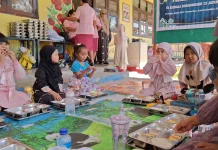 Tanamkan Toleransi, TK Bhayangkari Jayawijaya Gelar Halal Bihalal dan Paskah