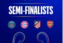 4 Tim yang Berhasil Lolos Semifinal Liga Champions