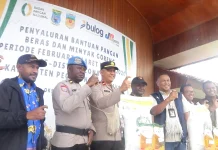Penyaluran Bantuan Pangan Beras Di Kabupaten Pegunungan Bintang