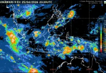 Waspada Hujan di Papua Pegunungan, Simak Prakiraan Cuaca BMKG 26-27 April 2026