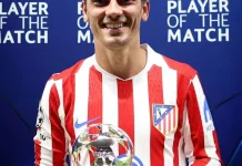 Antoine Griezmann Resmi Terpilih Sebagai Pemain Terbaik