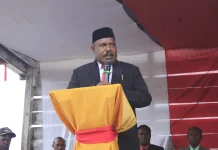 Ribuan Warga Hadiri Ibadah Syukuran Pelantikan Sekda Lanny Jaya di Indawa