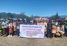 Konvoi Paskah PGGPB, GAMKI Dan KNPI dI Pegunungan Bintang