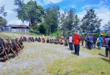 Tinjau Tolmis, Dinsos Papua Pegunungan Bawa Pesan Perdamaian