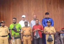 Penyerahan Dana Desa Secara Simbolis Oleh Bupati Pegunungan Bintang