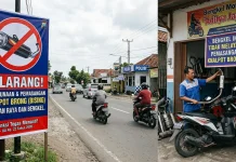 Satlantas Polres Jayawijaya Gencarkan Imbauan Knalpot Brong dari Hulu ke Hilir