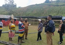 Dekranasda Jayawijaya Imbau Pengguna Jalan Lewat Piramid Saat Pameran UMKM
