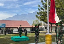 Dandim 1702/Jayawijaya Lepas Prajurit Menuju Satuan Baru