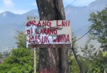 Ketua DPRK Jayawijaya: Keamanan dan Pemda Telusuri Spanduk Provokatif di Wouma