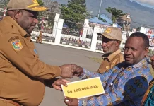 Pemprov Papua Pegunungan Beri Apresiasi Kopdes Merah Putih Distrik Walesi