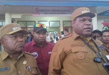 Bupati dan Wakil Tinjau Kantor KPA Jayawijaya, Penanggulangan AIDS Prioritas
