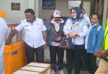 Ikan Segar Perdana dari Biak Tiba di Wamena, Dukung MBG dan Tekan Inflasi