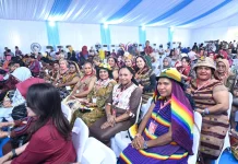 Ketua Dekranasda Pegunungan Bintang Hadiri Pameran Kriya Dekranas