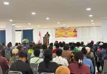 Bupati Jayawijaya Buka Seminar OMK, Dorong Kaum Muda Jadi Agen Perubahan