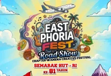 Semarakkan HUT RI ke-81, Eastphoria Fest Hadirkan Wamena Creative Festival 2026
