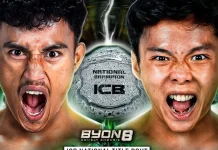 Andi Cobra vs Wong Jhonson, Sabuk ICB National Diperebutkan di BYON 8