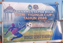 Turnamen Sepak Bola Tiom Yiginua Cup I 2026 Resmi Bergulir, Libatkan 16 Tim