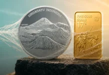 ANTAM Rilis Emas & Perak Edisi HUT ke-81 RI Berteknologi Relief 3D Pertama