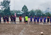 Semarak Hut RI Ke-81, Distrik Oksibil Gelar Turnamen Mini Soccer