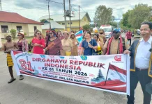 Empat Organisasi Wanita Turut Ramaikan Karnaval Budaya di Wamena