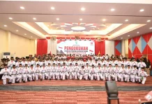 Gubernur Kukuhkan Paskibraka 2026 Provinsi Papua Pegunungan, Ini Daftar Namanya