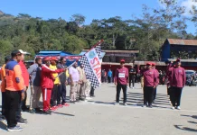 Gerak Jalan HUT ke-81 RI di Tolikara, Semangat Merah Putih yang Mempersatukan