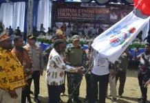 Bupati Willem Wandik Resmi Buka Festival ETNIK Religi Tolikara 2026