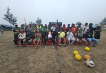 Tim Ikemal Juara Turnamen Mini Soccer Distrik Oksibil