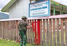 Wujud Nyata Kemanunggalan TNI dan Rakyat di Batas Negara