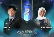 Rexx dan Nasywaa Lolos ke Grand Final Clash of Champions Season 3