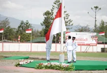 Isu Keamanan Mencekam tapi Pemprov Papua Pegunungan Sukses Gelar Upacara HUT RI