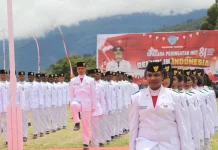 Tolikara Rayakan HUT Ke-81 RI Dengan Semangat Persatuan Dan Kebersamaan