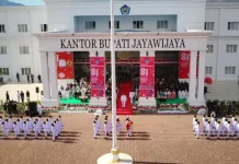 TNI-Polri Bersama Masyarakat Kawal HUT Ke-81 RI di Wamena Tetap Aman Dan Kondusif