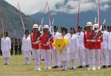 Pimpin Upacara HUT ke-81 RI, Bupati Ajak Masyarakat Tolikara Jaga Persatuan