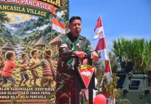 Dandim 1702/Jayawijaya Resmikan Wahana Osili Pancasila Satgas Yonif 725/Woroagi