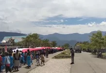 Semangat Kemerdekaan Membentang, Bendera Merah Putih 81 Meter Berkibar di Kobakma