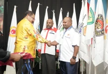 Raker Perdana KONI, John Tabo Tekankan Pembinaan Atlet dari Kabupupaten