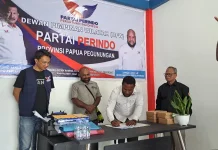 Bawaslu Papua Pegunungan Gelar Konsolidasi Demokrasi di Honai Perindo