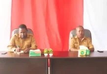 Bupati Nduga Lakukan Rapat Koordinasi dengan Para Kepala Distrik