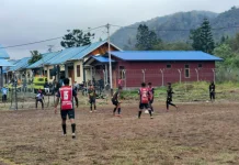Empat Tim Melaju Ke Semifinal Turnamen Futsal Bandara Oksibil