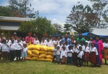 Pemprov Papua Pegunungan Salurkan Bantuan untuk HUT ke-30 Panti Izinmo