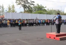 Pimpin Apel Perdana, Begini Pesan Elai Giban Sekda Papua Pegunungan