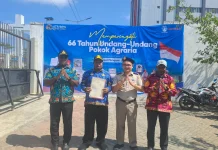 BPN Serahkan Sertifikat Tanah Sekolah Rakyat Papua Pegunungan